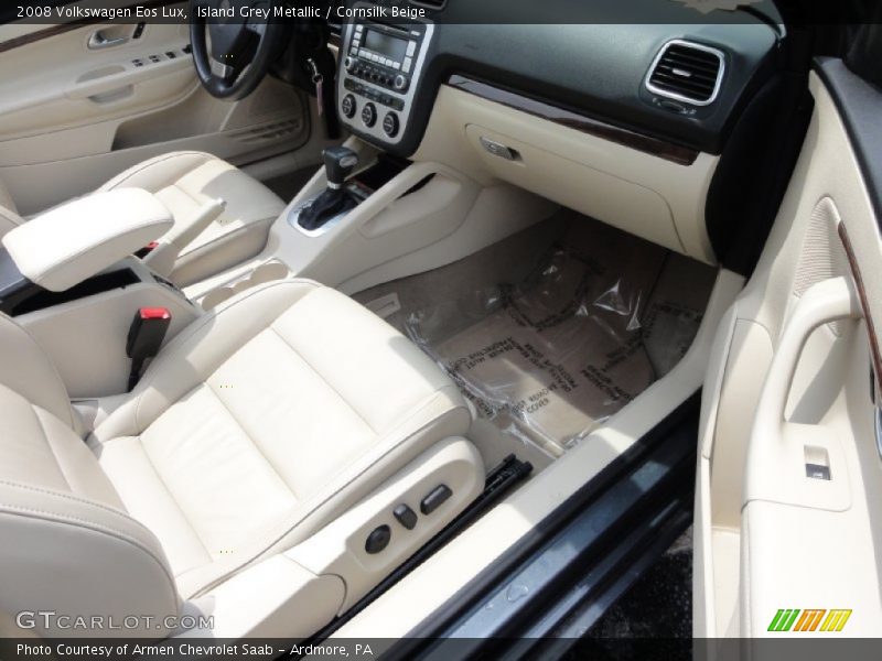 Island Grey Metallic / Cornsilk Beige 2008 Volkswagen Eos Lux