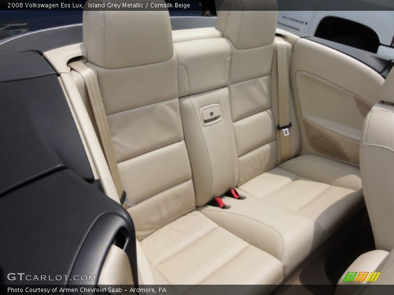 Island Grey Metallic / Cornsilk Beige 2008 Volkswagen Eos Lux