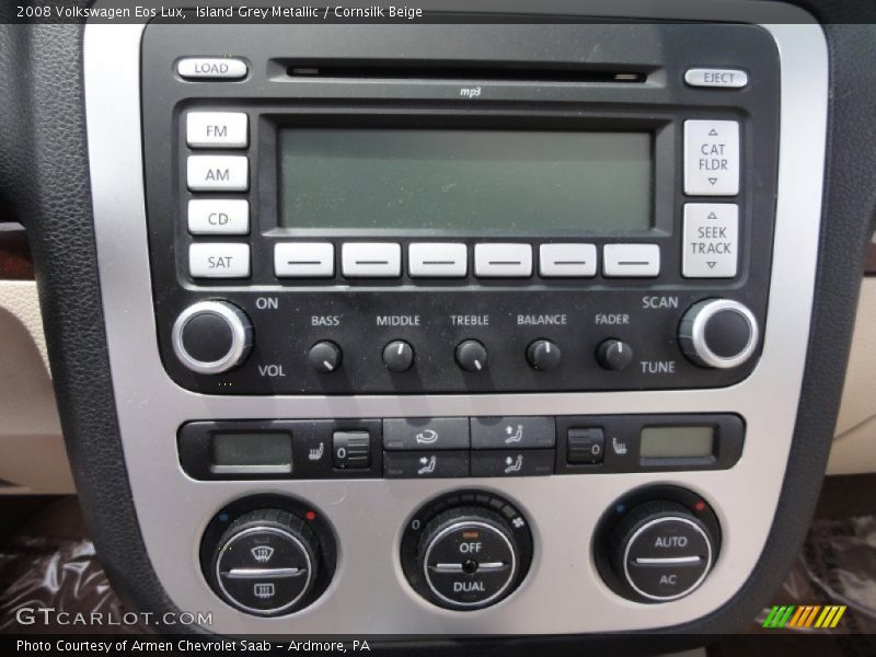 Island Grey Metallic / Cornsilk Beige 2008 Volkswagen Eos Lux