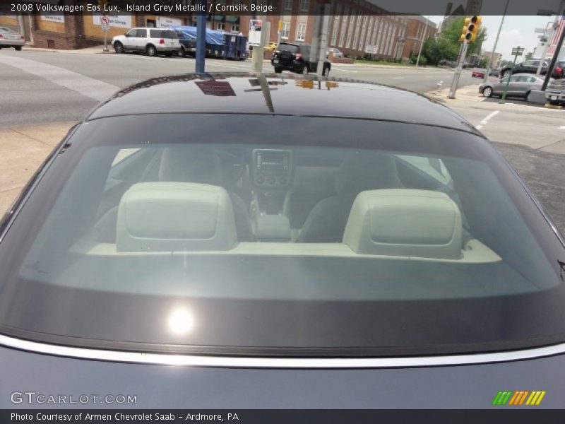 Island Grey Metallic / Cornsilk Beige 2008 Volkswagen Eos Lux