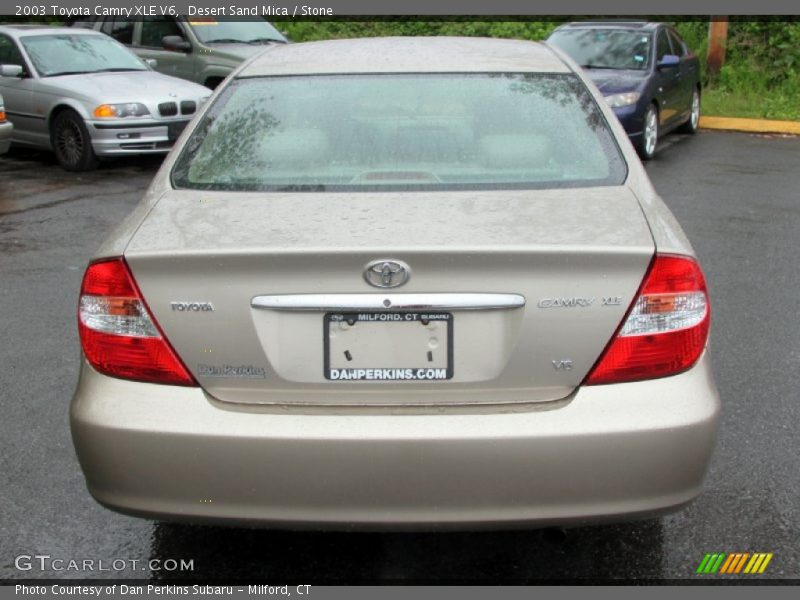 Desert Sand Mica / Stone 2003 Toyota Camry XLE V6