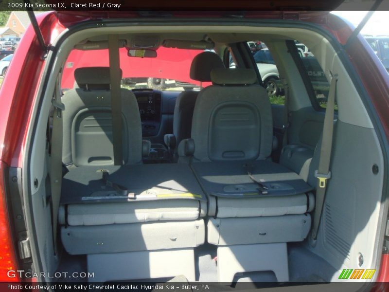 Claret Red / Gray 2009 Kia Sedona LX