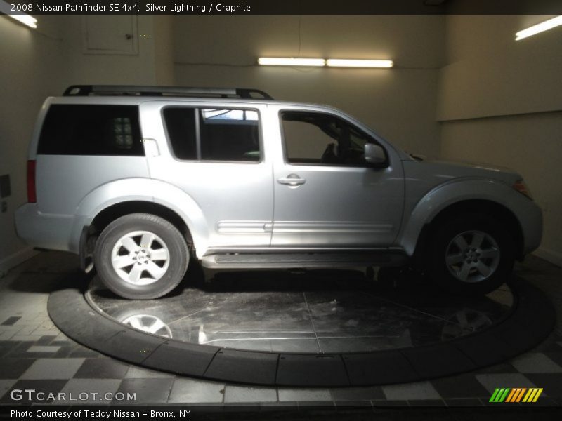Silver Lightning / Graphite 2008 Nissan Pathfinder SE 4x4