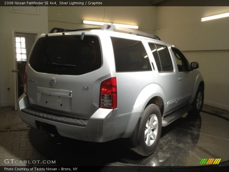 Silver Lightning / Graphite 2008 Nissan Pathfinder SE 4x4