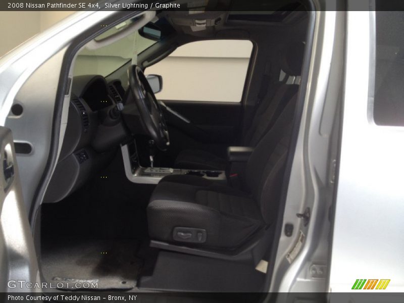 Silver Lightning / Graphite 2008 Nissan Pathfinder SE 4x4