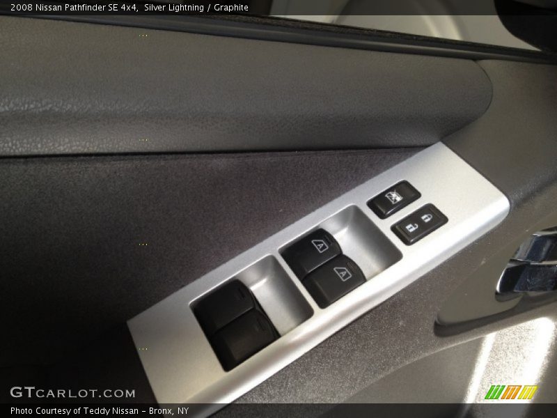 Silver Lightning / Graphite 2008 Nissan Pathfinder SE 4x4