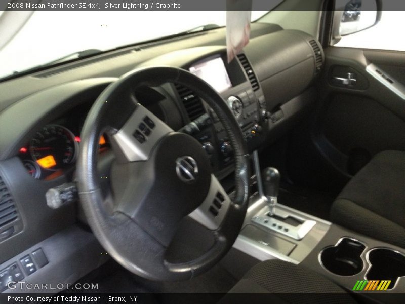 Silver Lightning / Graphite 2008 Nissan Pathfinder SE 4x4