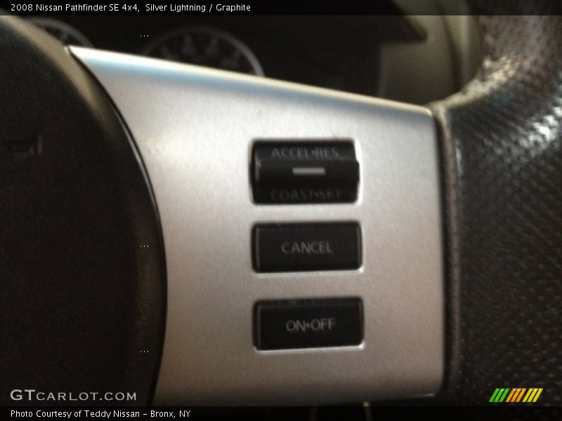 Silver Lightning / Graphite 2008 Nissan Pathfinder SE 4x4