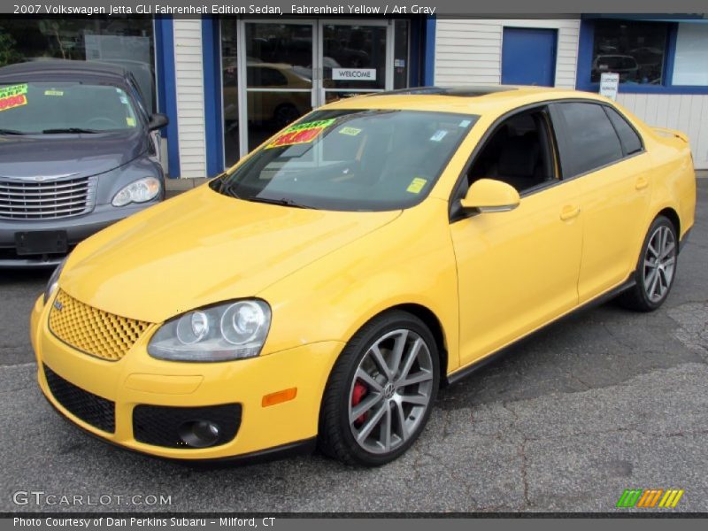 Fahrenheit Yellow / Art Gray 2007 Volkswagen Jetta GLI Fahrenheit Edition Sedan