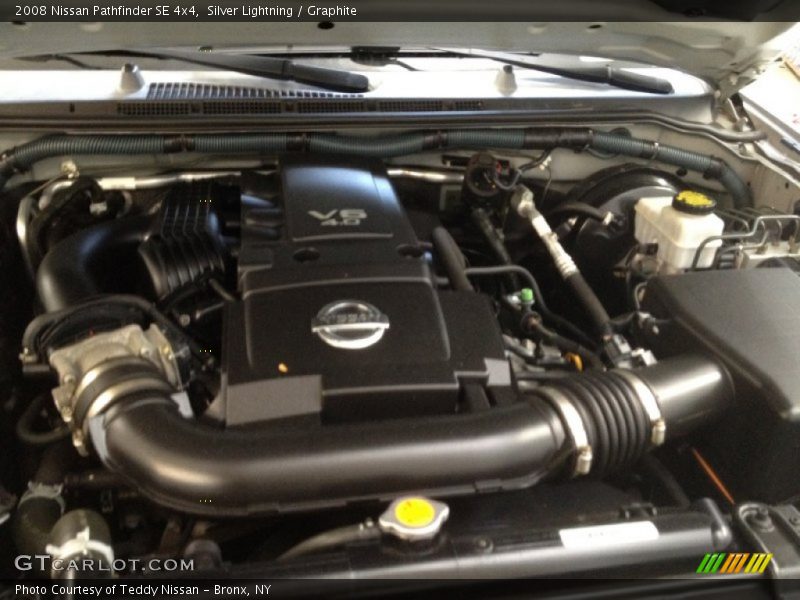 Silver Lightning / Graphite 2008 Nissan Pathfinder SE 4x4