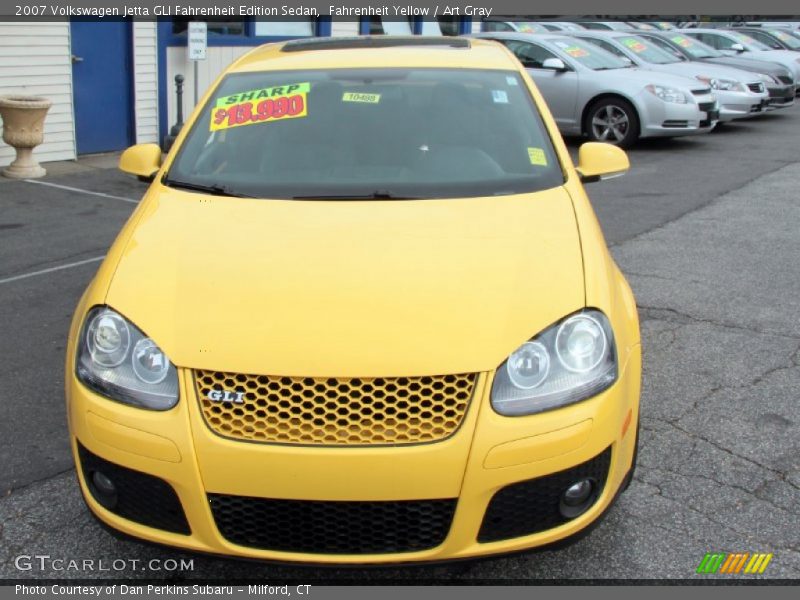 Fahrenheit Yellow / Art Gray 2007 Volkswagen Jetta GLI Fahrenheit Edition Sedan
