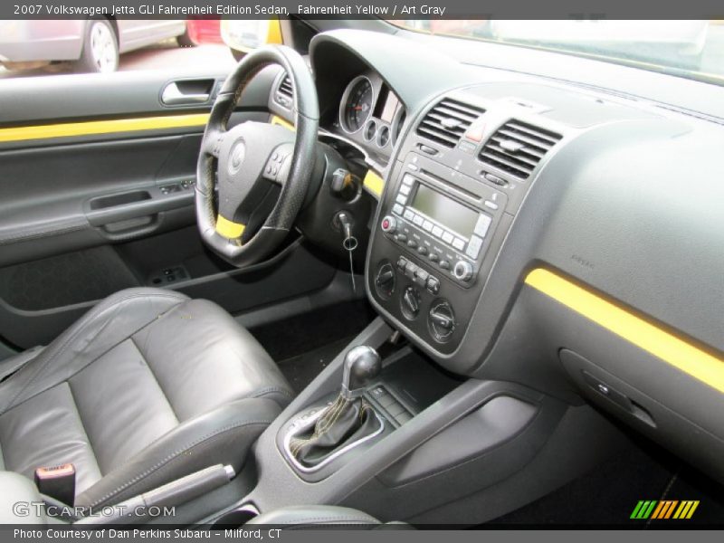 Fahrenheit Yellow / Art Gray 2007 Volkswagen Jetta GLI Fahrenheit Edition Sedan