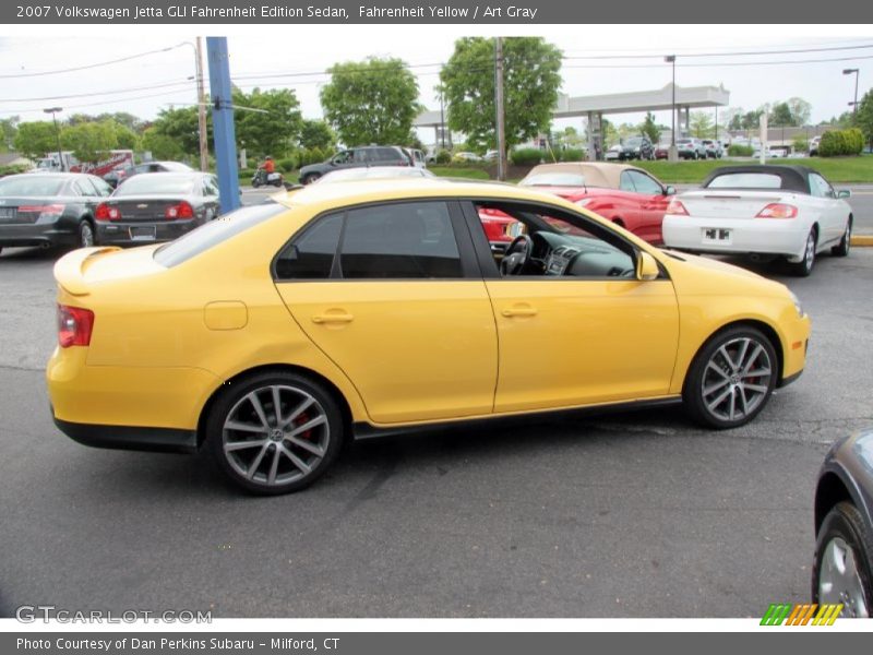 Fahrenheit Yellow / Art Gray 2007 Volkswagen Jetta GLI Fahrenheit Edition Sedan