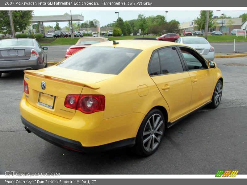 Fahrenheit Yellow / Art Gray 2007 Volkswagen Jetta GLI Fahrenheit Edition Sedan