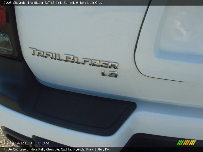 Summit White / Light Gray 2005 Chevrolet TrailBlazer EXT LS 4x4