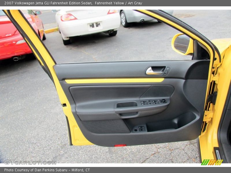 Fahrenheit Yellow / Art Gray 2007 Volkswagen Jetta GLI Fahrenheit Edition Sedan
