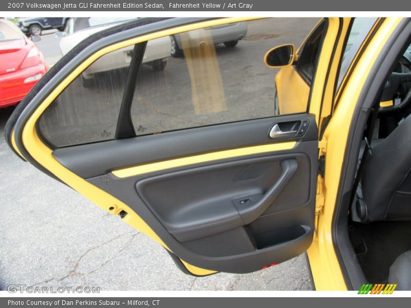 Fahrenheit Yellow / Art Gray 2007 Volkswagen Jetta GLI Fahrenheit Edition Sedan