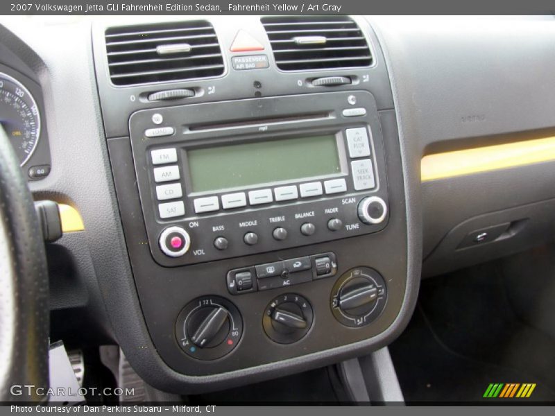 Fahrenheit Yellow / Art Gray 2007 Volkswagen Jetta GLI Fahrenheit Edition Sedan