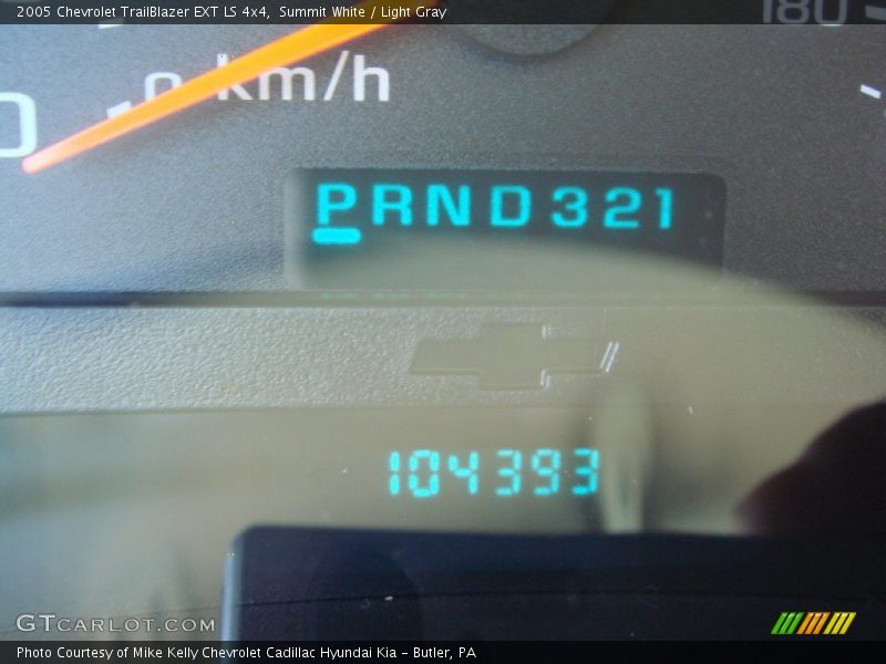 Summit White / Light Gray 2005 Chevrolet TrailBlazer EXT LS 4x4
