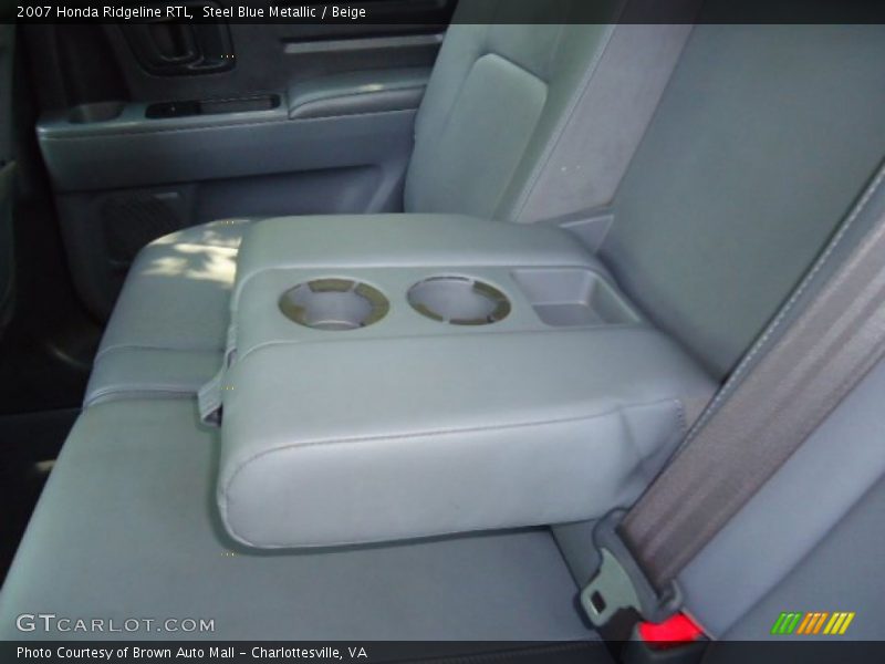 Steel Blue Metallic / Beige 2007 Honda Ridgeline RTL