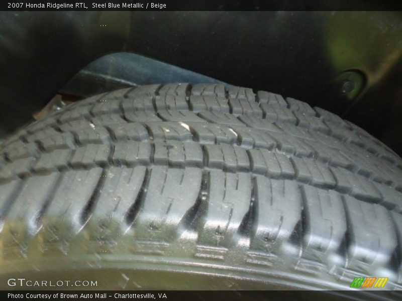 Steel Blue Metallic / Beige 2007 Honda Ridgeline RTL