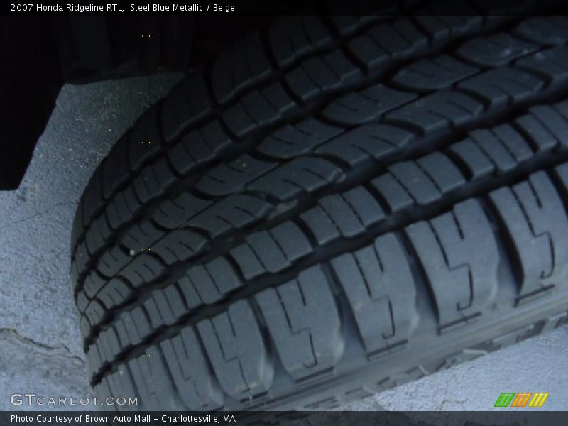 Steel Blue Metallic / Beige 2007 Honda Ridgeline RTL