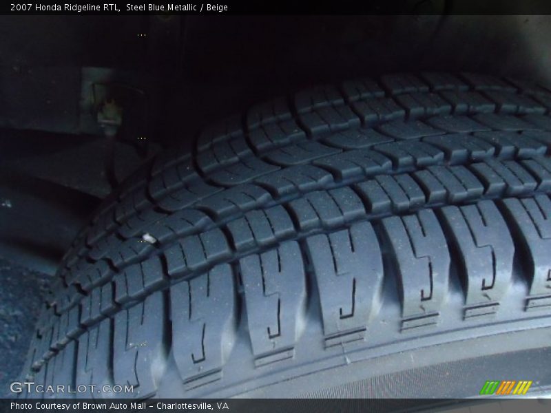 Steel Blue Metallic / Beige 2007 Honda Ridgeline RTL