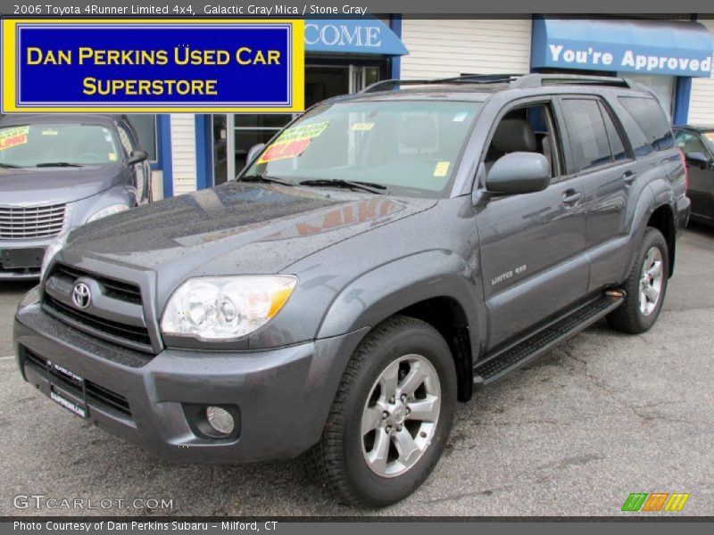 Galactic Gray Mica / Stone Gray 2006 Toyota 4Runner Limited 4x4