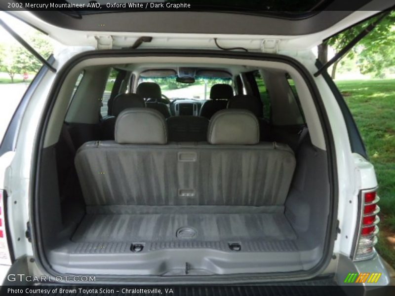 Oxford White / Dark Graphite 2002 Mercury Mountaineer AWD