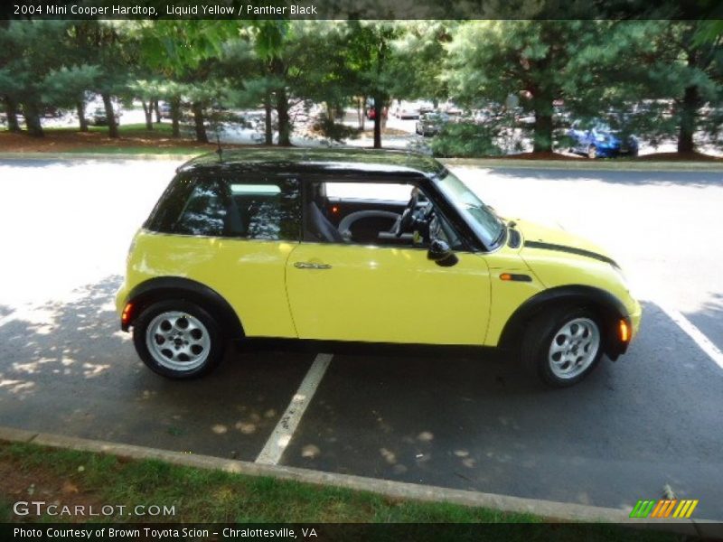 Liquid Yellow / Panther Black 2004 Mini Cooper Hardtop