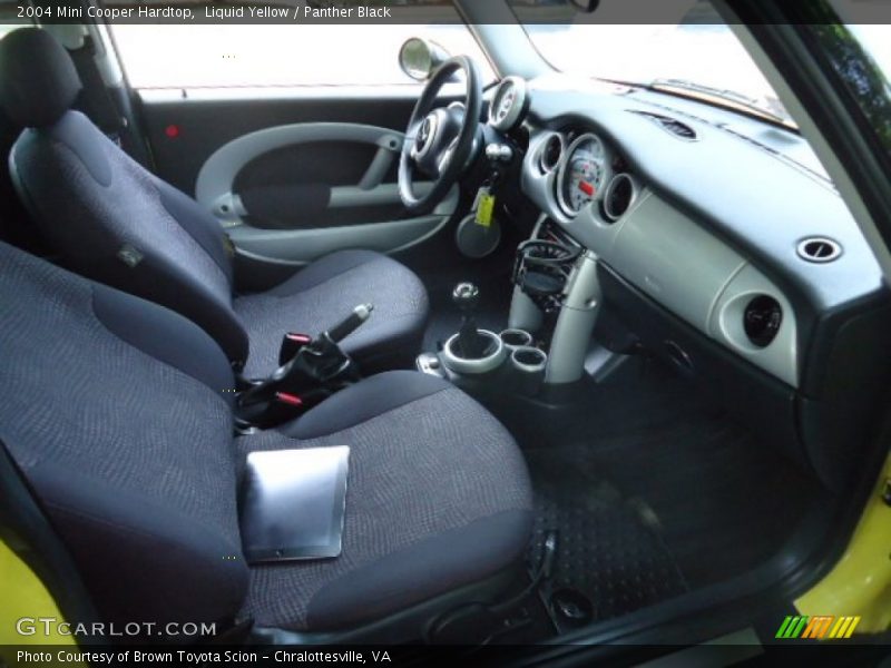 Liquid Yellow / Panther Black 2004 Mini Cooper Hardtop