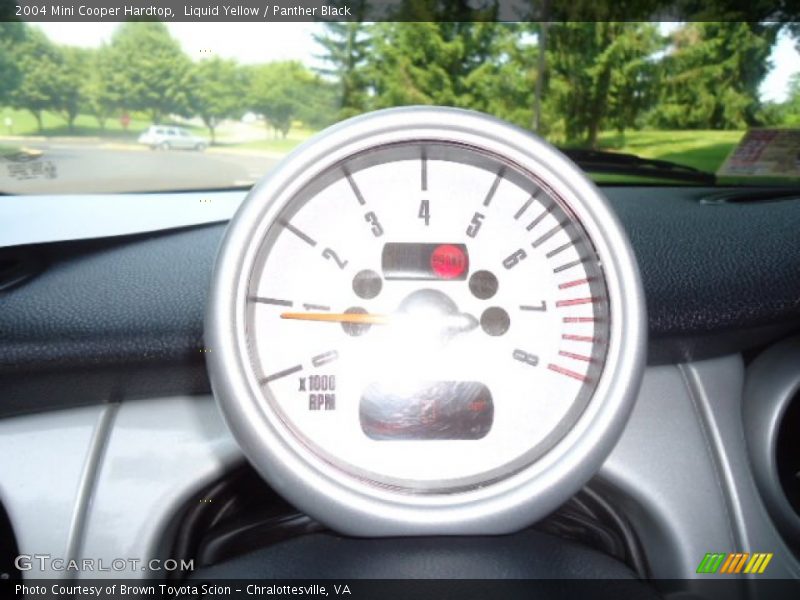 Liquid Yellow / Panther Black 2004 Mini Cooper Hardtop