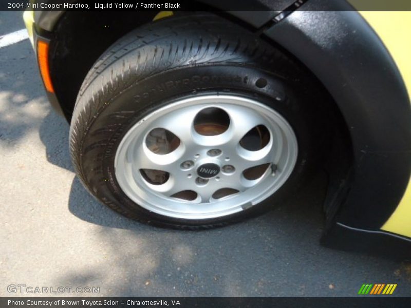 Liquid Yellow / Panther Black 2004 Mini Cooper Hardtop