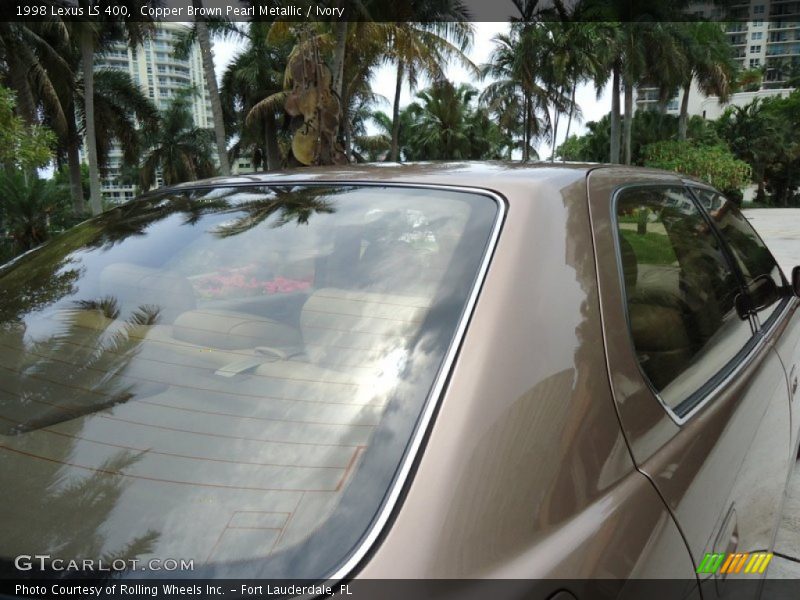 Copper Brown Pearl Metallic / Ivory 1998 Lexus LS 400