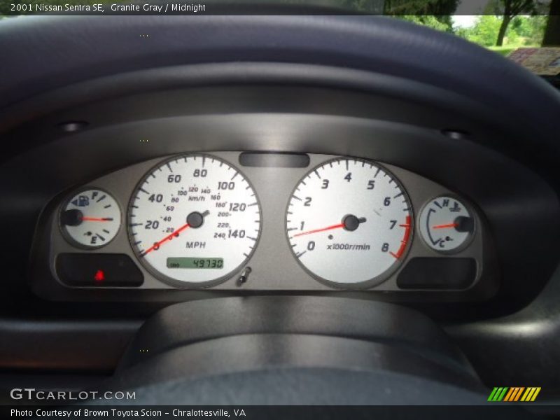  2001 Sentra SE SE Gauges