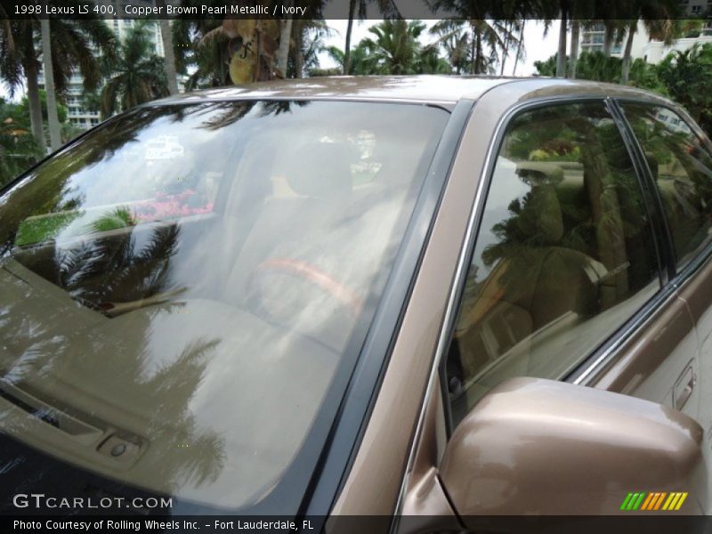 Copper Brown Pearl Metallic / Ivory 1998 Lexus LS 400