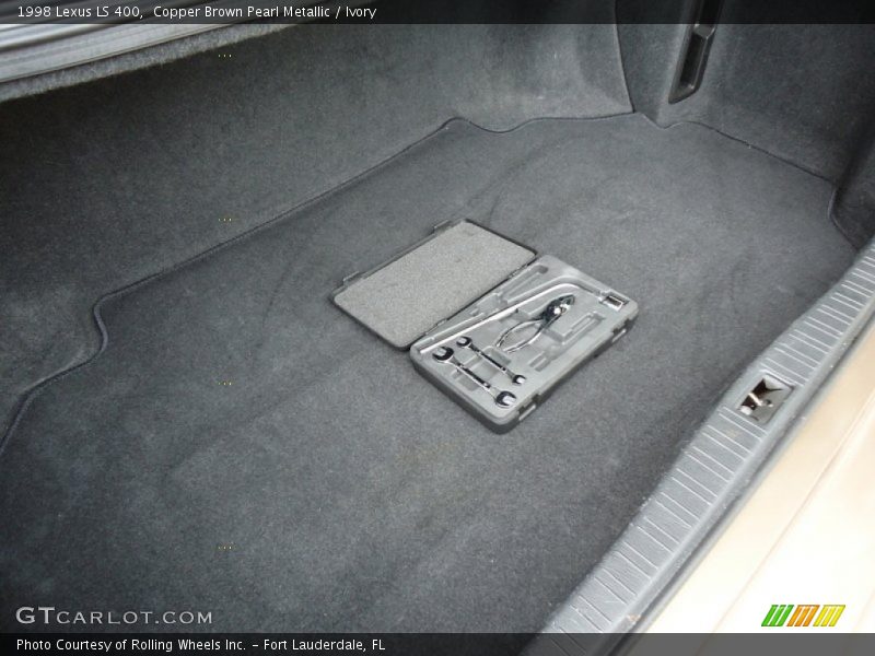 Copper Brown Pearl Metallic / Ivory 1998 Lexus LS 400