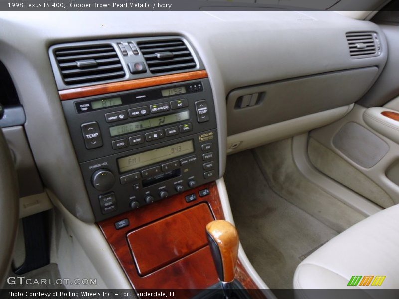 Copper Brown Pearl Metallic / Ivory 1998 Lexus LS 400