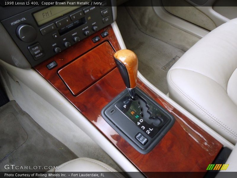 Copper Brown Pearl Metallic / Ivory 1998 Lexus LS 400