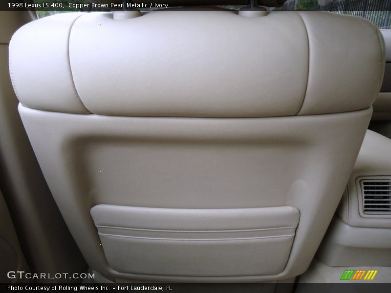 Copper Brown Pearl Metallic / Ivory 1998 Lexus LS 400