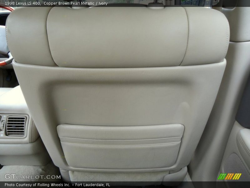 Copper Brown Pearl Metallic / Ivory 1998 Lexus LS 400
