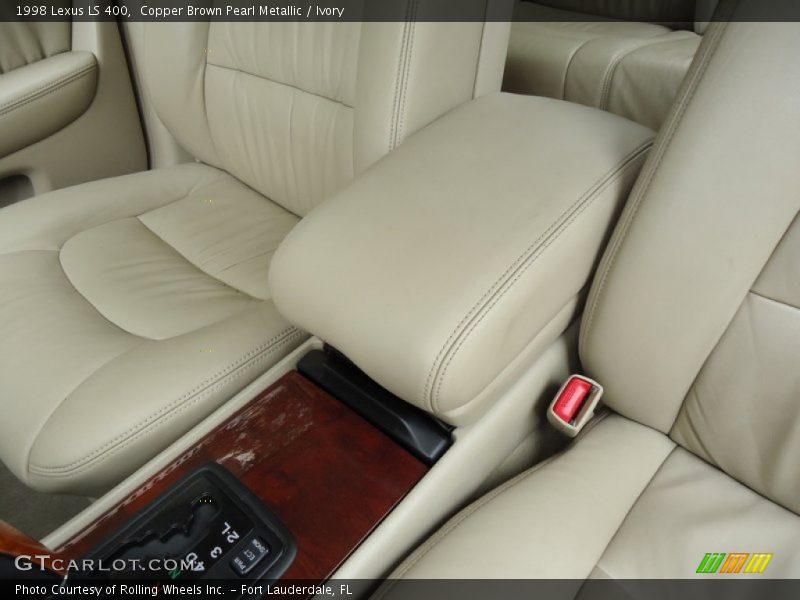 Copper Brown Pearl Metallic / Ivory 1998 Lexus LS 400