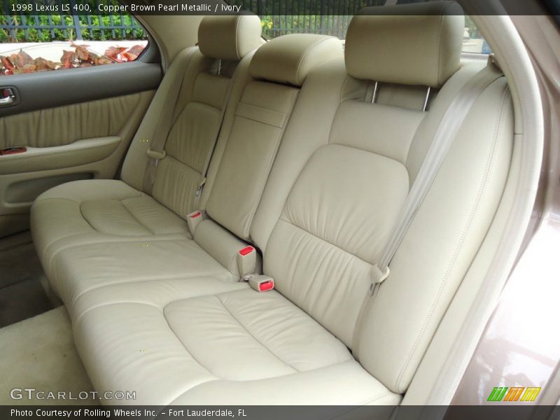Copper Brown Pearl Metallic / Ivory 1998 Lexus LS 400
