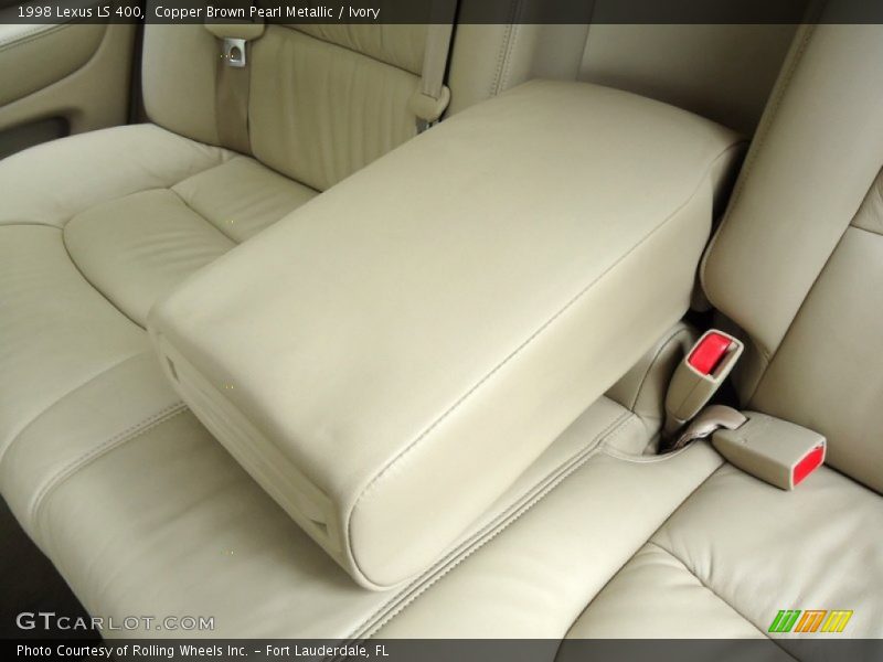 Copper Brown Pearl Metallic / Ivory 1998 Lexus LS 400
