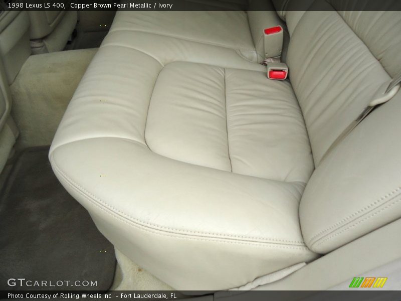 Copper Brown Pearl Metallic / Ivory 1998 Lexus LS 400