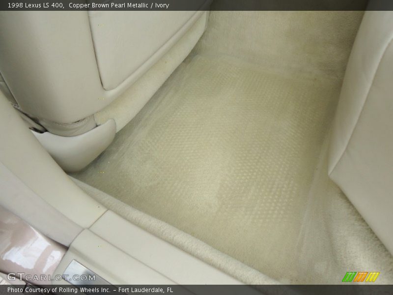 Copper Brown Pearl Metallic / Ivory 1998 Lexus LS 400