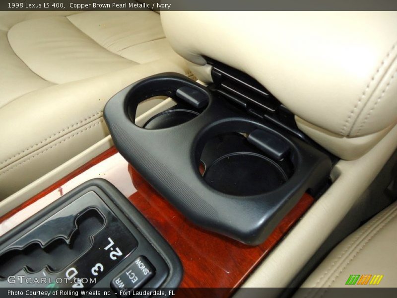 Copper Brown Pearl Metallic / Ivory 1998 Lexus LS 400