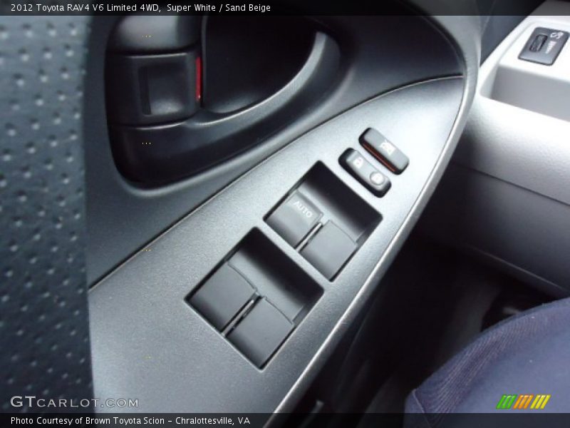 Super White / Sand Beige 2012 Toyota RAV4 V6 Limited 4WD
