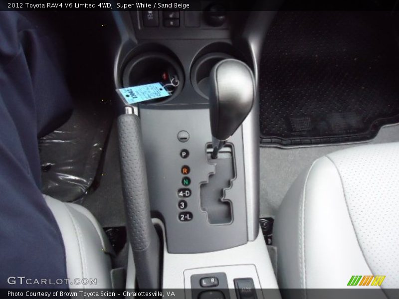 Super White / Sand Beige 2012 Toyota RAV4 V6 Limited 4WD