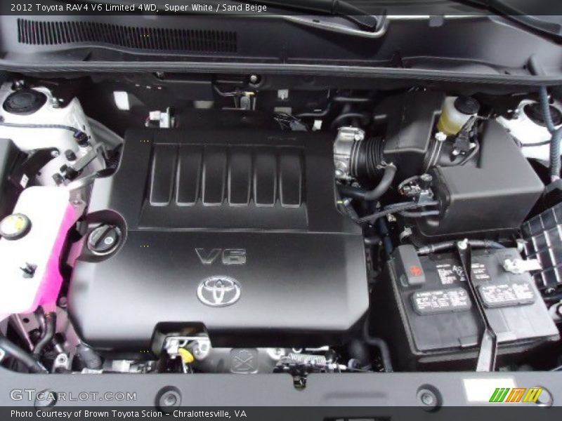 Super White / Sand Beige 2012 Toyota RAV4 V6 Limited 4WD